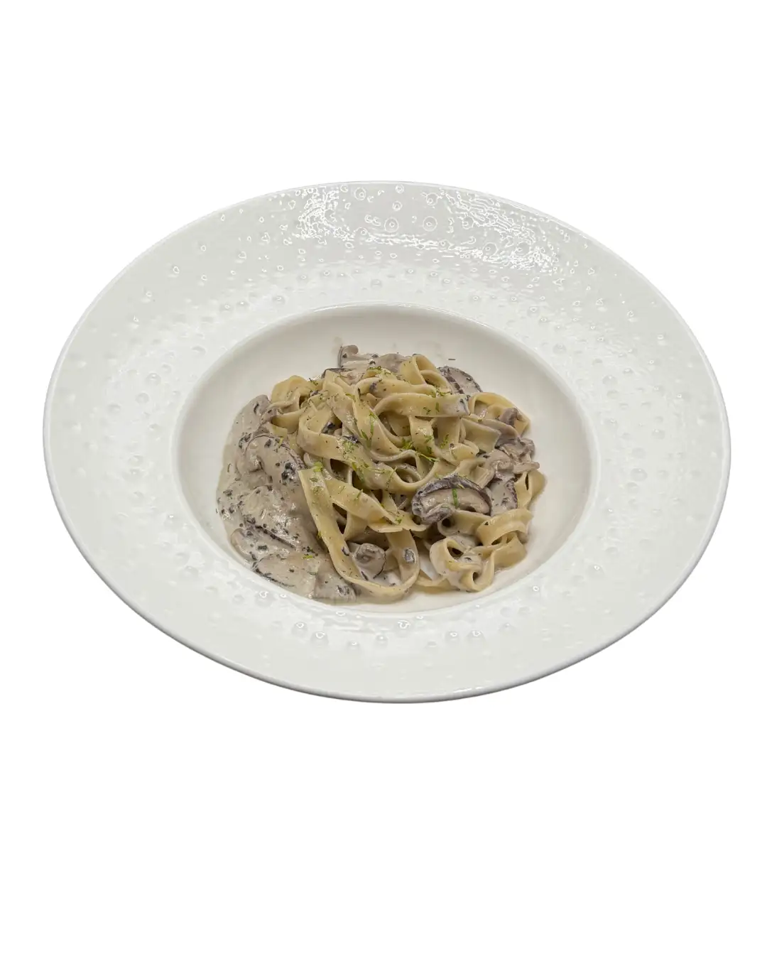 Fettuccine Mushrooms and Truffle Cream
