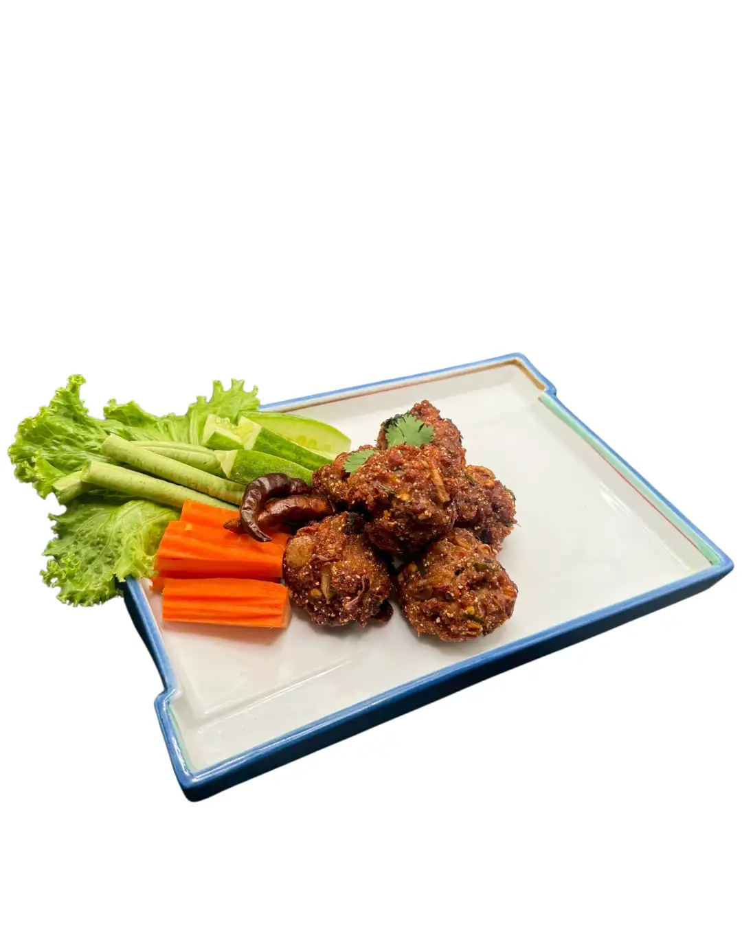 Larb Moo Tod (Fried Pork Larb)