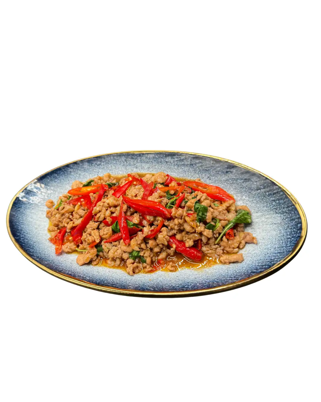 Minced Pork with Basil