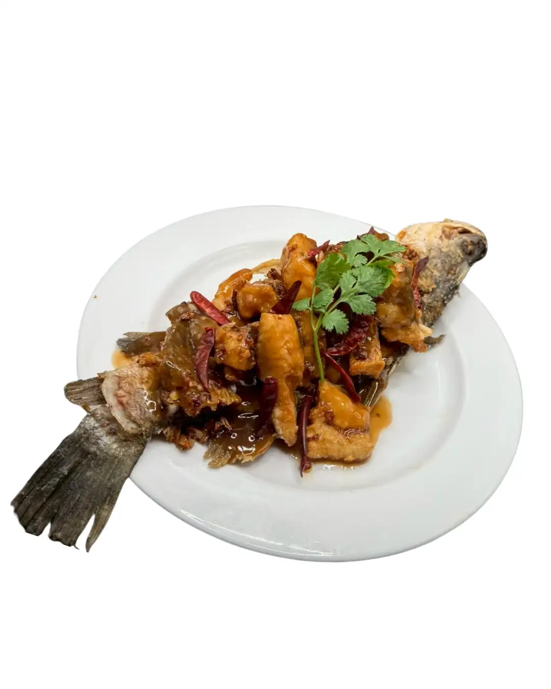 Seabass with Tamarind Sauce