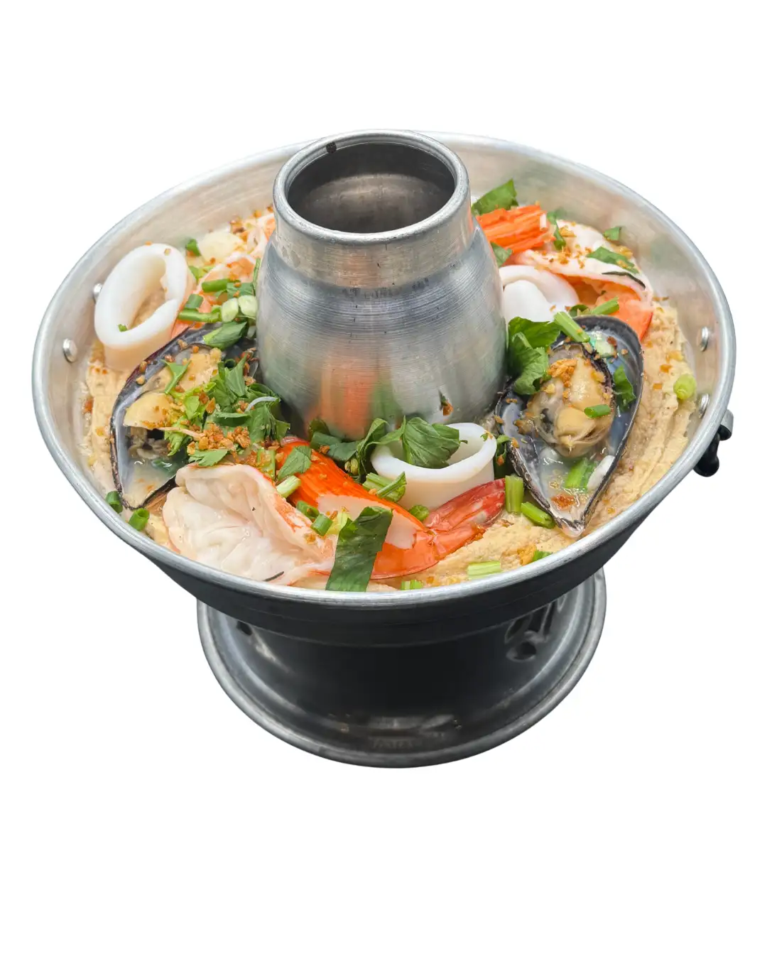 Steam Seafood Eggs