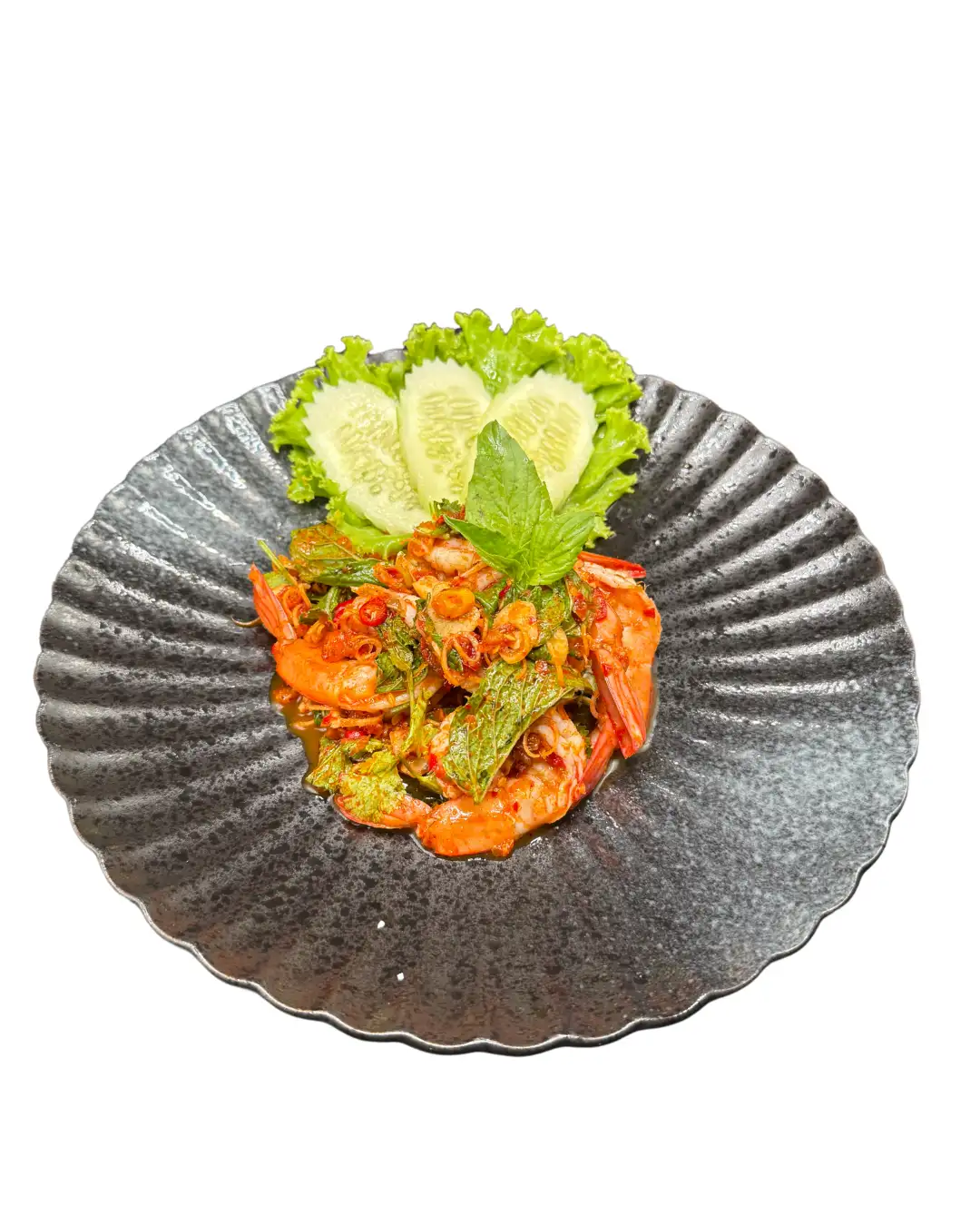 Yam Shrimp Lemongrass